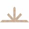 Ekena Millwork Saratoga Smooth Timber Gable Bracket, Douglas Fir, 72"W x 39"H x 5 1/2"D x 5 1/2"F, 13/12 Pitch GBW072X39X0606SAR00SDF - alternate 1